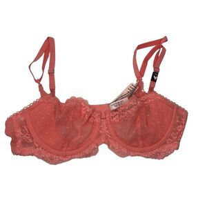 Victoria’s Secret Dream Angel Push Up Without Padding Coral 34B NWT